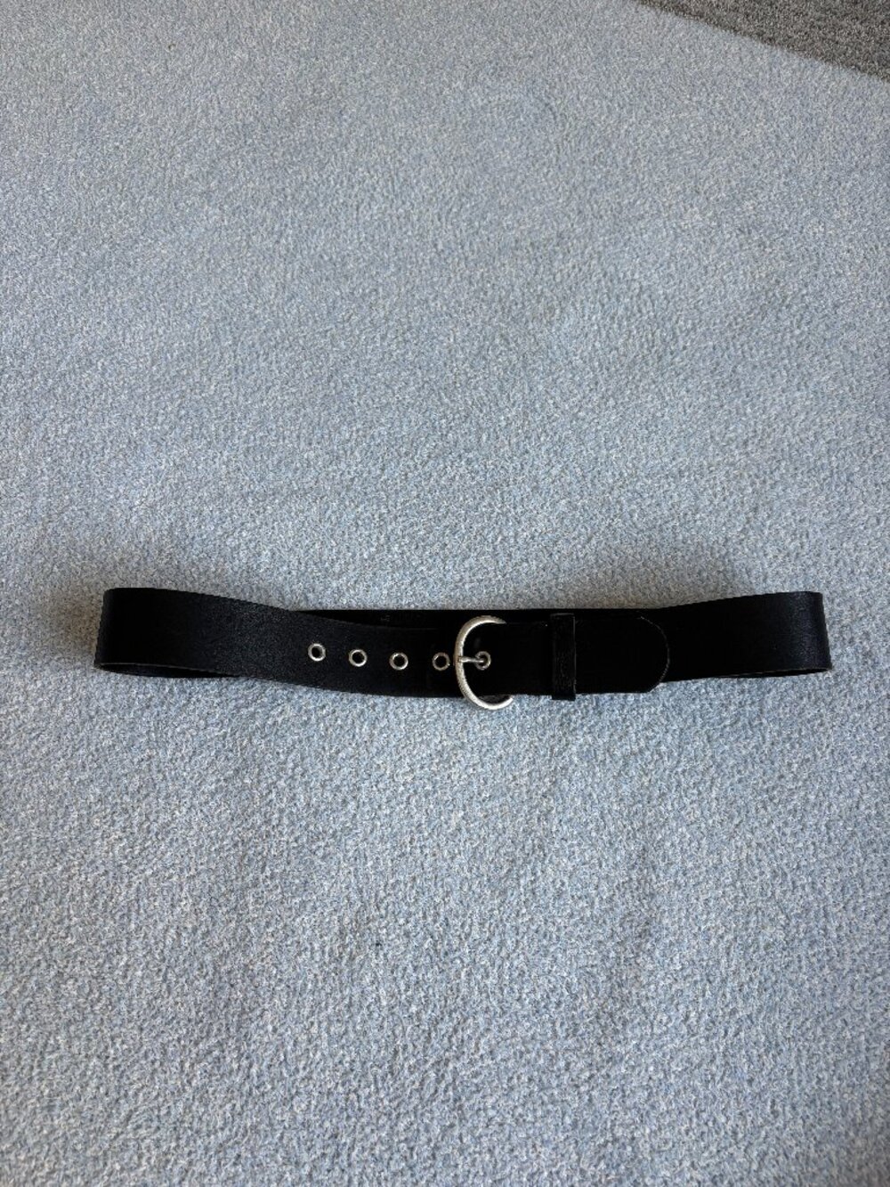Calvin Klein Black Genuine Leather Belt